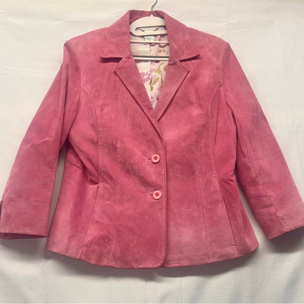 JohnPaulRichard Roseโ Blazer hot pink